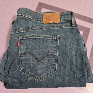 Levis 711 Skinny Denim Size 20 Plus Jeans